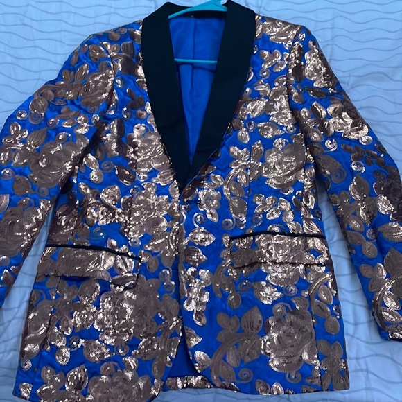 Brand:Generic,Size:XS,Color:gold and blue - Picture 1 of 3